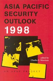 Cover of: Asia Pacific Security Outlook 1998 (Asia Pacific Security Outlook)