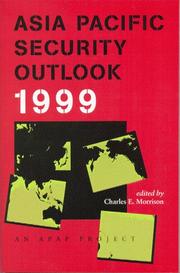 Cover of: Asia Pacific Security Outlook 1999