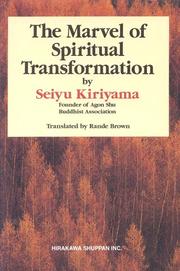 Cover of: Marvel of Spiritual Transformation