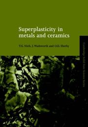 Cover of: Superplasticity in Metals and Ceramics (Cambridge Solid State Science Series)