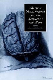 Cover of: British Romanticism and the Science of the Mind (Cambridge Studies in Romanticism)