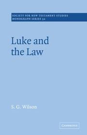 Cover of: Luke and the Law