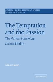 Cover of: The Temptation and the Passion by Ernest Best
