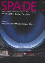 Cover of: SPA-DE 6: Space & Design | The Editors at Azur Corp.
