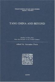 Cover of: Tang China And Beyond by Antonino Forte