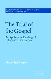 The Trial of the Gospel by Alexandru Neagoe