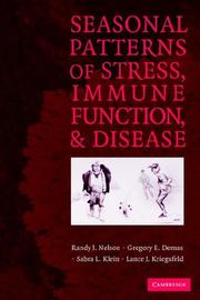 Cover of: Seasonal Patterns of Stress, Immune Function, and Disease