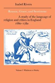 Cover of: Reason, Grace, and Sentiment by Isabel Rivers, Isabel Rivers