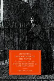 Cover of: Victorian Renovations of the Novel by Suzanne Keen