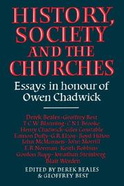 Cover of: History Society Church