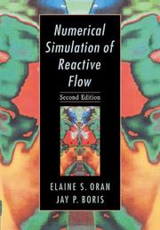 Cover of: Numerical Simulation of Reactive Flow by Elaine S. Oran, Jay P. Boris