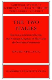 The Two Italies by David Abulafia