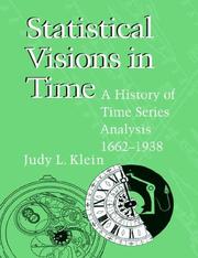 Cover of: Statistical Visions in Time: A History of Time Series Analysis, 16621938