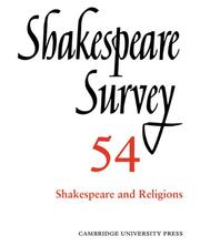 Cover of: Shakespeare Survey