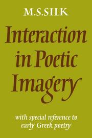 Cover of: Interaction in Poetic Imagery