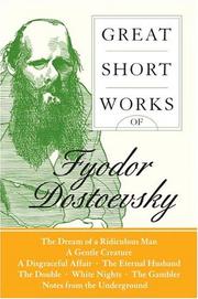 Cover of: Great Short Works of Fyodor Dostoevsky (Perennial Classics) by Фёдор Михайлович Достоевский