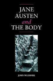 Cover of: Jane Austen and the Body: 'The Picture of Health'