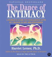 Cover of: The Dance of Intimacy CD: A Woman's Guide to Courageous Acts of Change in Key Relationships