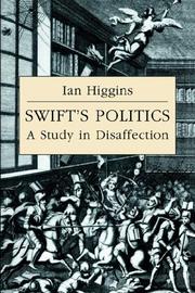 Cover of: Swift's Politics: A Study in Disaffection (Cambridge Studies in Eighteenth-Century English Literature and Thought)