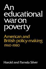 Cover of: An Educational War on Poverty: American and British Policy-making 19601980