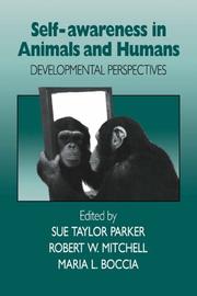 Cover of: Self-Awareness in Animals and Humans: Developmental Perspectives