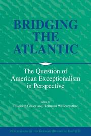 Cover of: Bridging the Atlantic by 