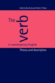 Cover of: The Verb in Contemporary English: Theory and Description