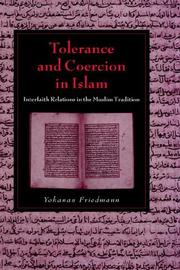 Cover of: Tolerance and Coercion in Islam by Yohanan Friedmann
