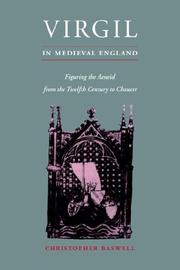 Cover of: Virgil in Medieval England by Christopher Baswell, Christopher Baswell