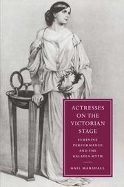 Actresses on the Victorian Stage by Gail Marshall