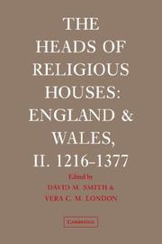 England and Wales, 1216-1377 by David M. Smith