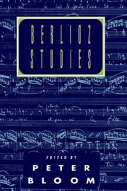 Cover of: Berlioz Studies (Cambridge Composer Studies)