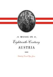 Cover of: Music in Eighteenth-Century Austria