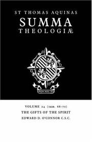 Cover of: Summa Theologiae by Thomas Aquinas