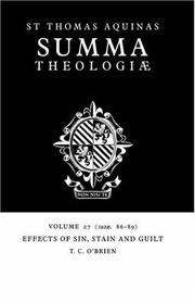 Cover of: Summa Theologiae by Thomas Aquinas