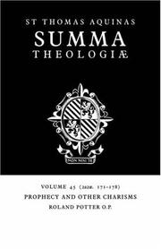 Cover of: Summa Theologiae by Thomas Aquinas