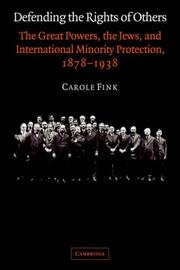 Cover of: Defending the Rights of Others by Carole Fink