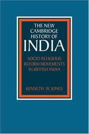 Cover of: Socio-Religious Reform Movements in British India