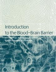 Cover of: Introduction to the Blood-Brain Barrier by William M. Pardridge