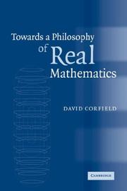 Cover of: Towards a Philosophy of Real Mathematics