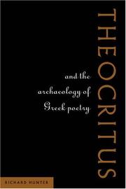 Cover of: Theocritus and the Archaeology of Greek Poetry