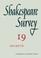 Cover of: Shakespeare Survey