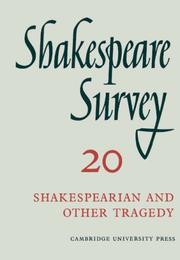 Cover of: Shakespeare Survey by Muir, Kenneth.