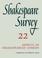 Cover of: Shakespeare Survey