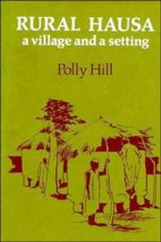 Cover of: Rural Hausa | Polly Hill