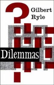Dilemmas by Gilbert Ryle