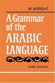 Cover of: A grammar of the Arabic language by C. P. Caspari