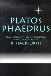 Cover of: Plato's Phaedrus by José Ignacio García Hamilton