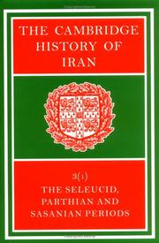 Cover of: The Cambridge History of Iran, Volume 3 by Ehsan Yarshater