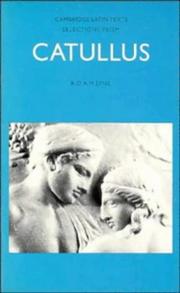Cover of: Selections from Catullus